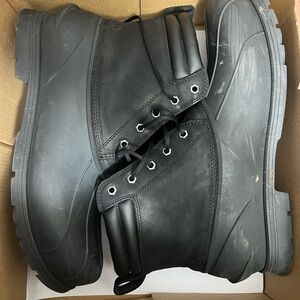UGG Men's Black Leather Boots